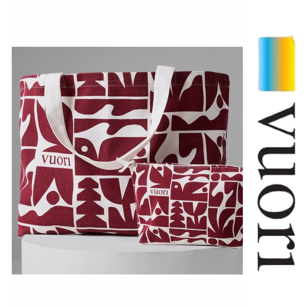 NWT | Vuori | 2025 Limited Edition Tote & Toiletry Pouch Set